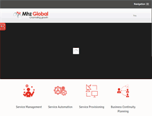 Tablet Screenshot of mhzglobal.com